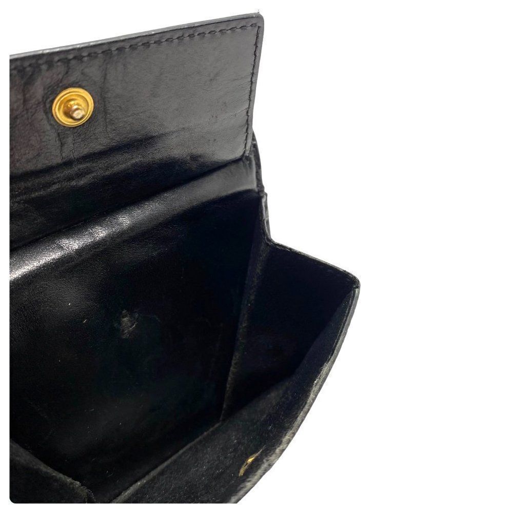 Saint Laurent Black Monogram Bifold Wallet - Picture 7 of 11